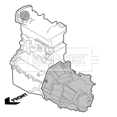 Renault Clio IV (2012 - 2021) Sağ motor takozu (dayanağı) 