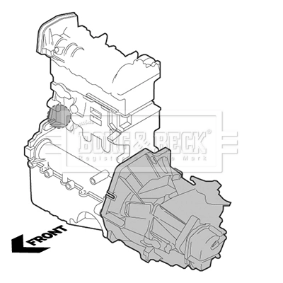 Ford Focus II (2004 - 2011) Sağ motor takozu (dayanağı) fiyatları