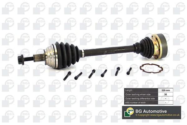 Jetta VI sedan (162, 163, AV3, AV2, AY2, AY3) (2011 - 2019) Sol aks