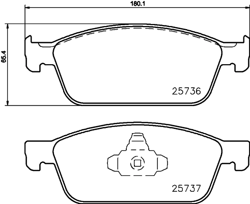 Ford Focus III (2010 - 2020) Ön disk fren balataları fiyatları