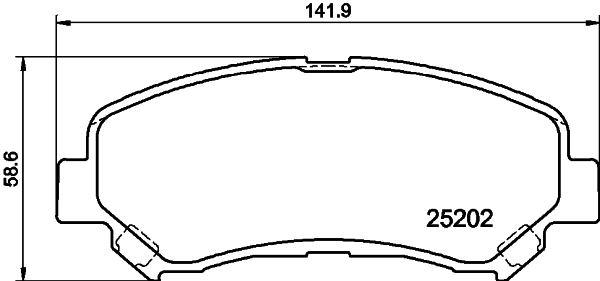 Nissan Qashqai I (2006 - 2013) Ön disk fren balataları fiyatları