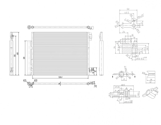 Duster Klima kondenseri