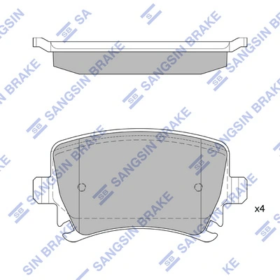 Seat Leon II (2005 - 2013) Arka disk fren balataları çıkma