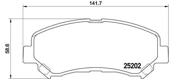 Nissan Qashqai I Fren balatası