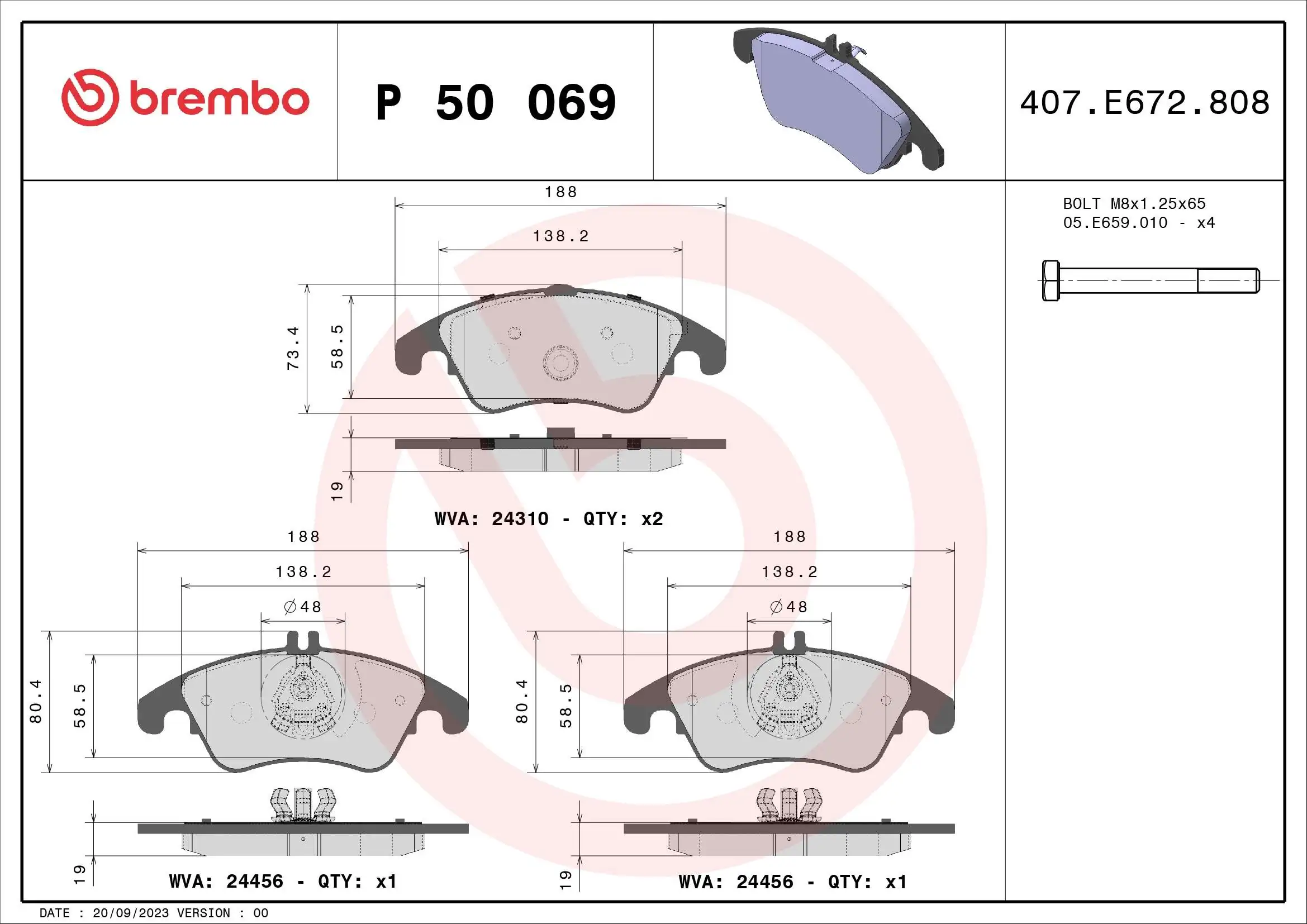P50069 Brembo