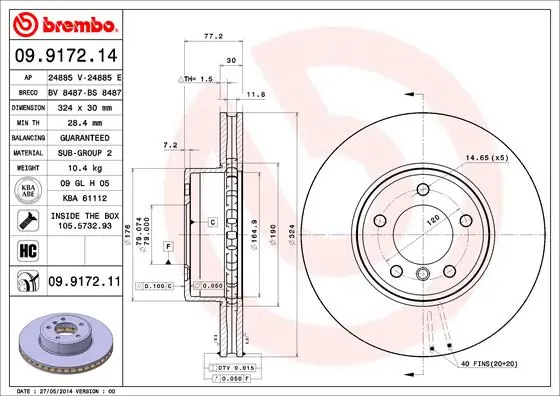 09917211 Brembo
