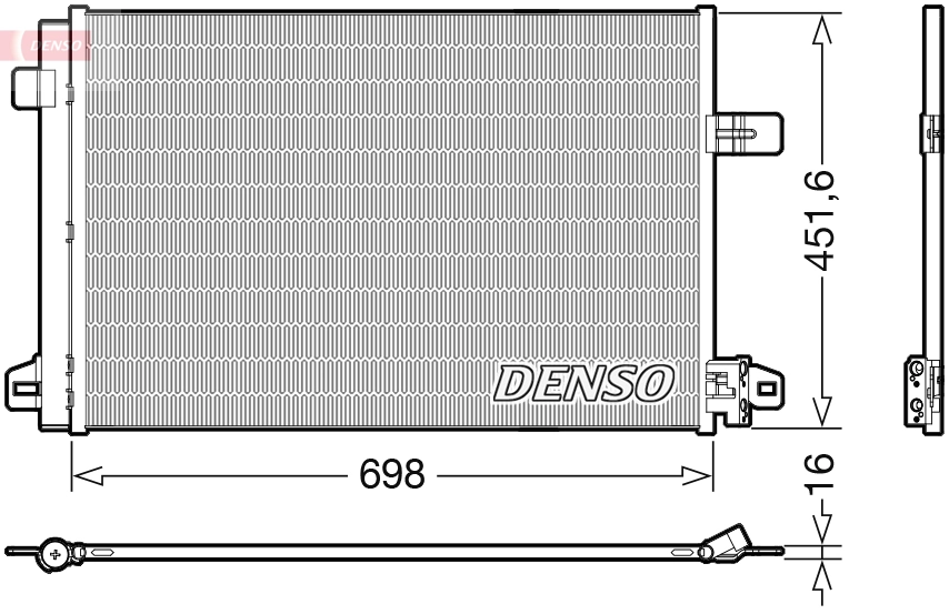 Transporter T6 Klima kondenseri