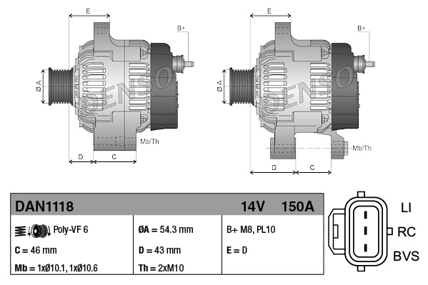 Denso DAN1118
