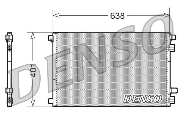 Megane II Klima kondenseri