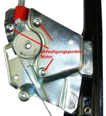 Ford Focus I (1999 - 2005) Ön sol kapı cam kriko mekanizması 