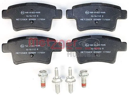 Citroen C4  (2006 - 2013) Arka disk fren balataları çıkma