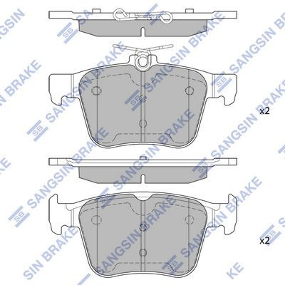 Audi A3  (2013 - 2020) Arka disk fren balataları çıkma