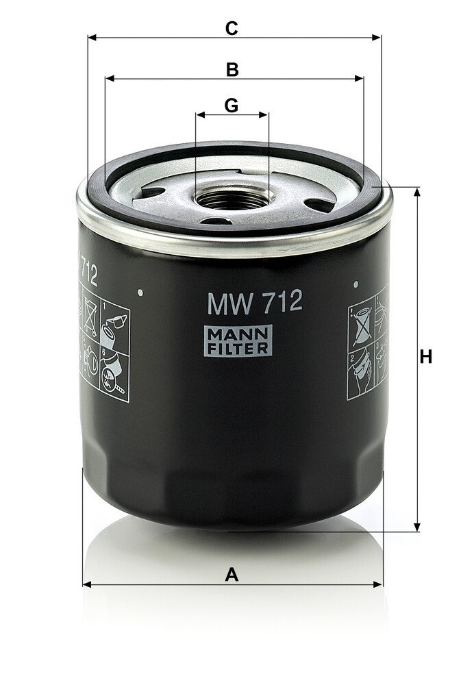 MW712 Mann-Filter