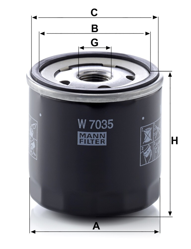 W7035 Mann-Filter