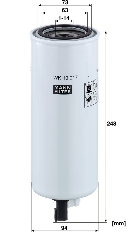 WK10017X Mann-Filter