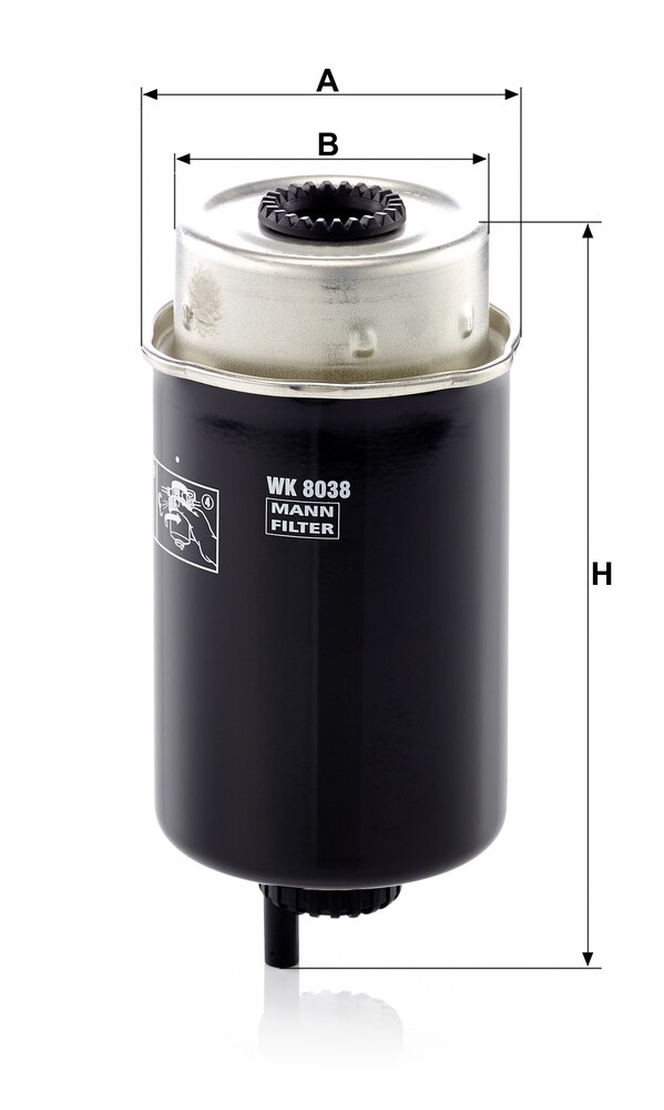 WK8038 Mann-Filter