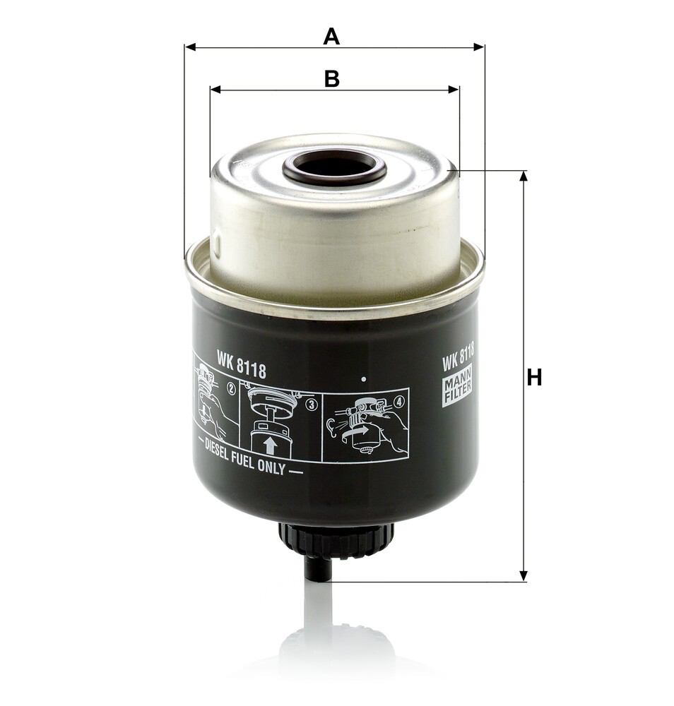 WK8118 Mann-Filter