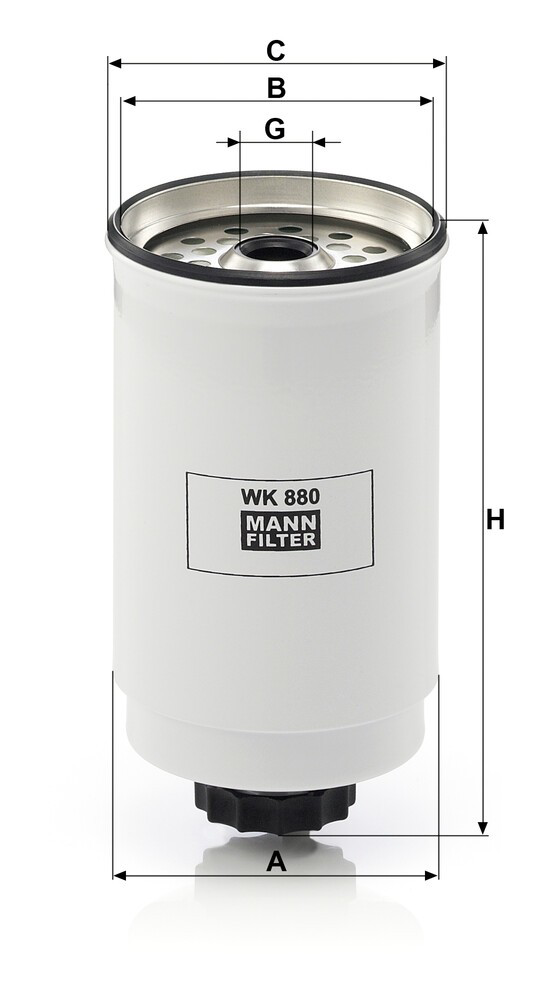 WK880 Mann-Filter