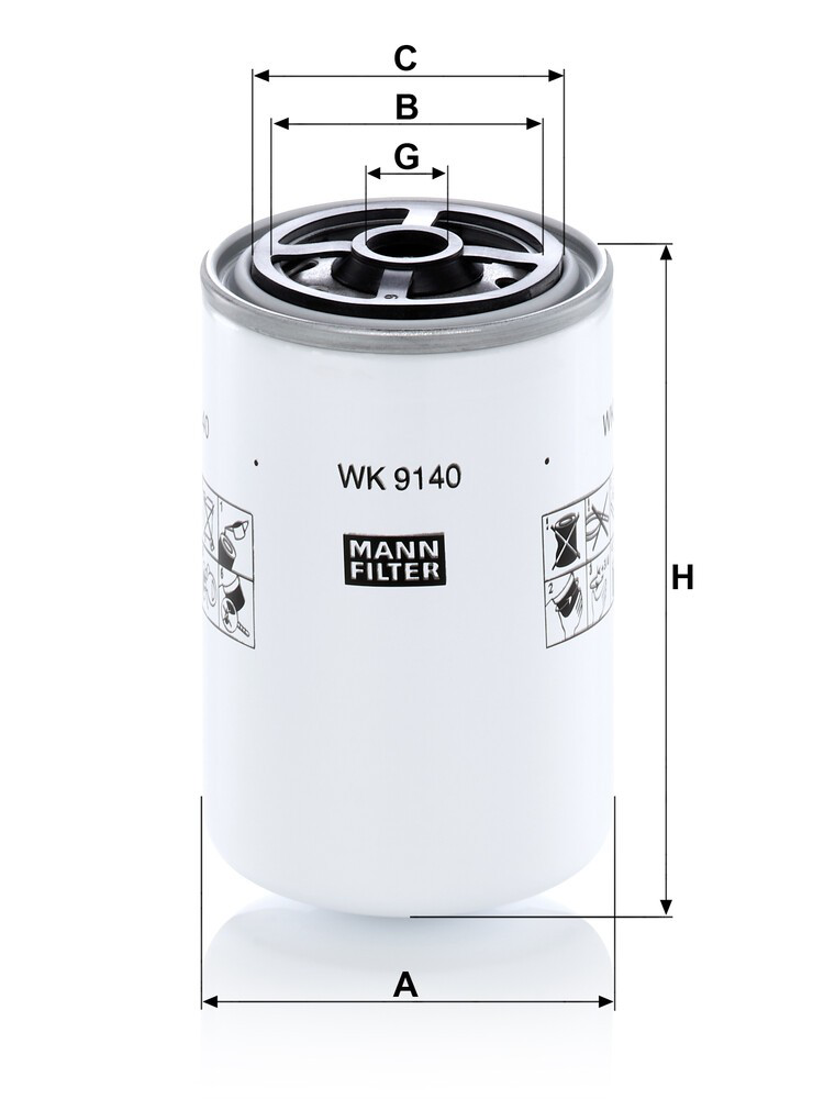 WK9140 Mann-Filter