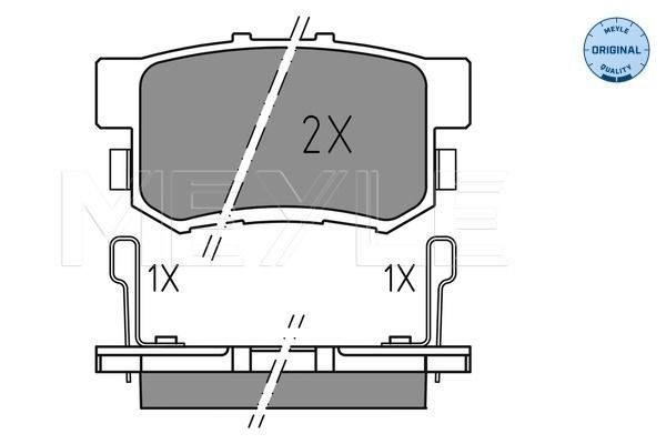 Honda Civic VIII (2005 - 2013) Arka disk fren balataları fiyatı