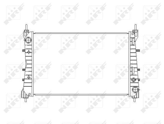 Fiat Linea  (2007 - 2026) Motor soğutma radyatörü 