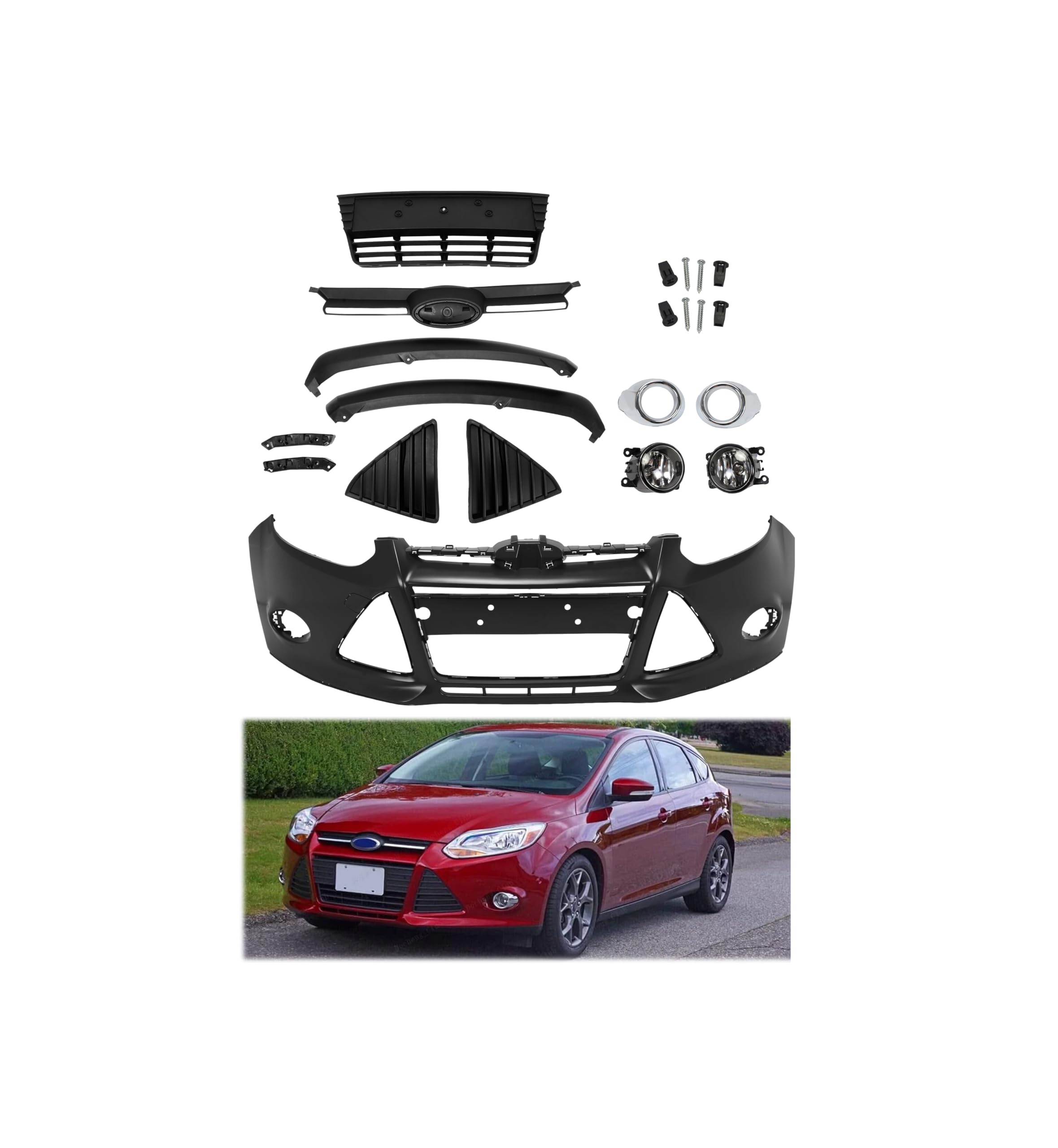 Ford Focus III (2010 - 2020) Radyatör ızgarası çıkma
