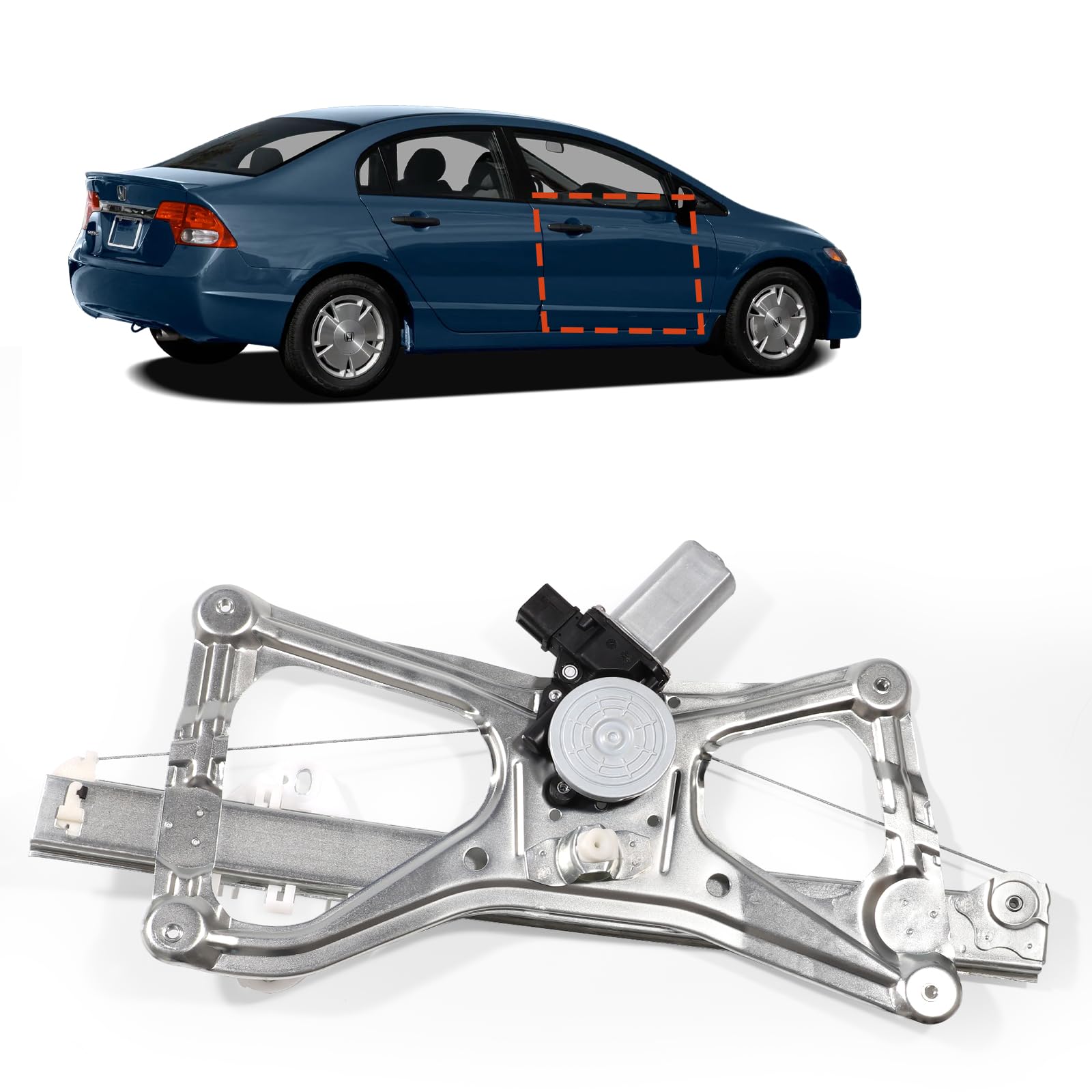 Honda Civic VIII Sağ Ön cam krikosu fiyatları