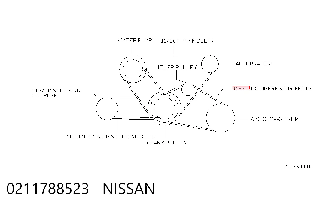0211788523 Nissan/Infiniti