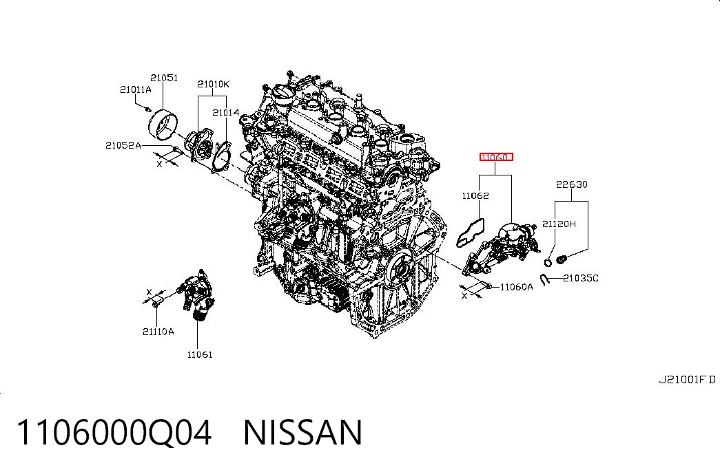 1106000Q04 Nissan/Infiniti