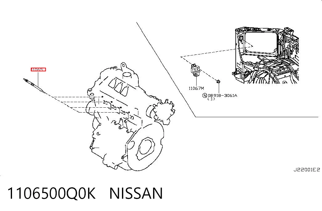 1106500Q0K Nissan/Infiniti
