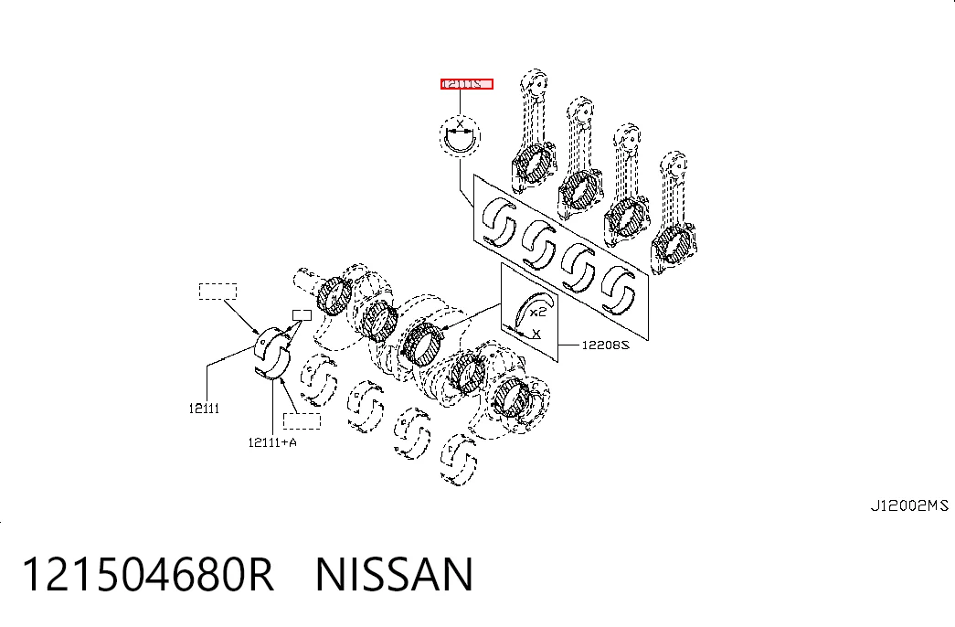 121504680R Nissan/Infiniti