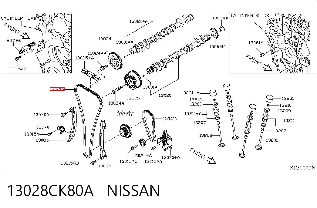 Nissan Qashqai I Triger zinciri sıfır