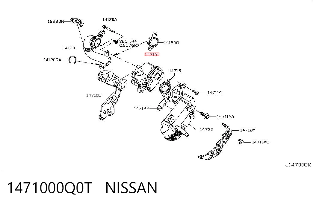 Megane IV EGR vanası