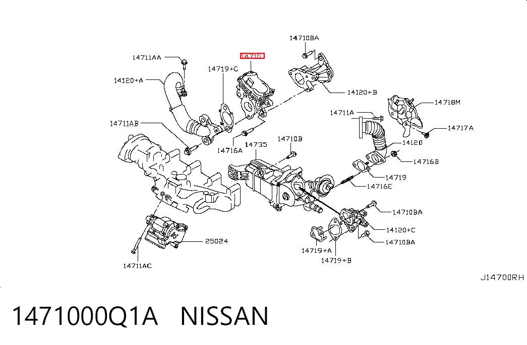 1471000Q1A Nissan/Infiniti