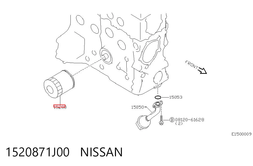 1520871J00 Nissan/Infiniti