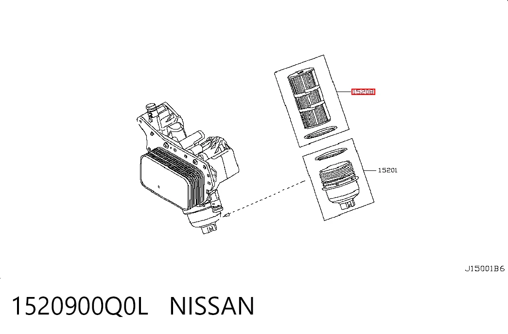 1520900Q0L Nissan/Infiniti