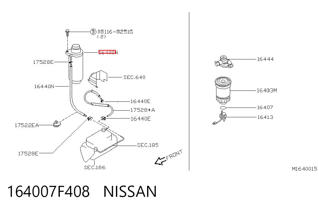 164007F408 Nissan/Infiniti
