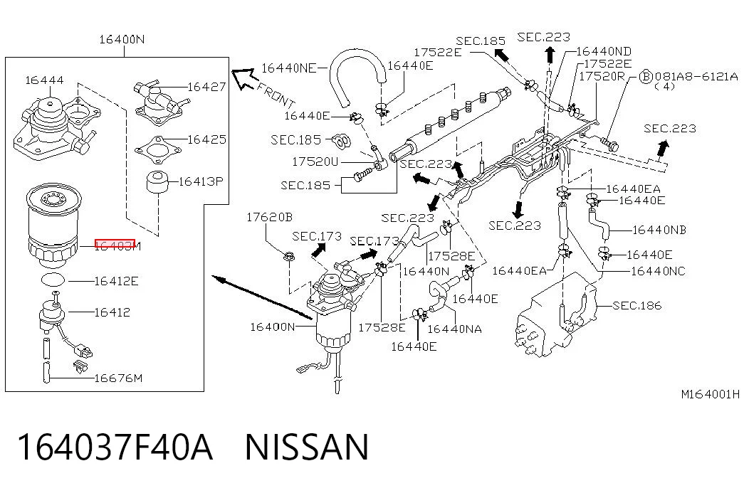 164037F40A Nissan/Infiniti