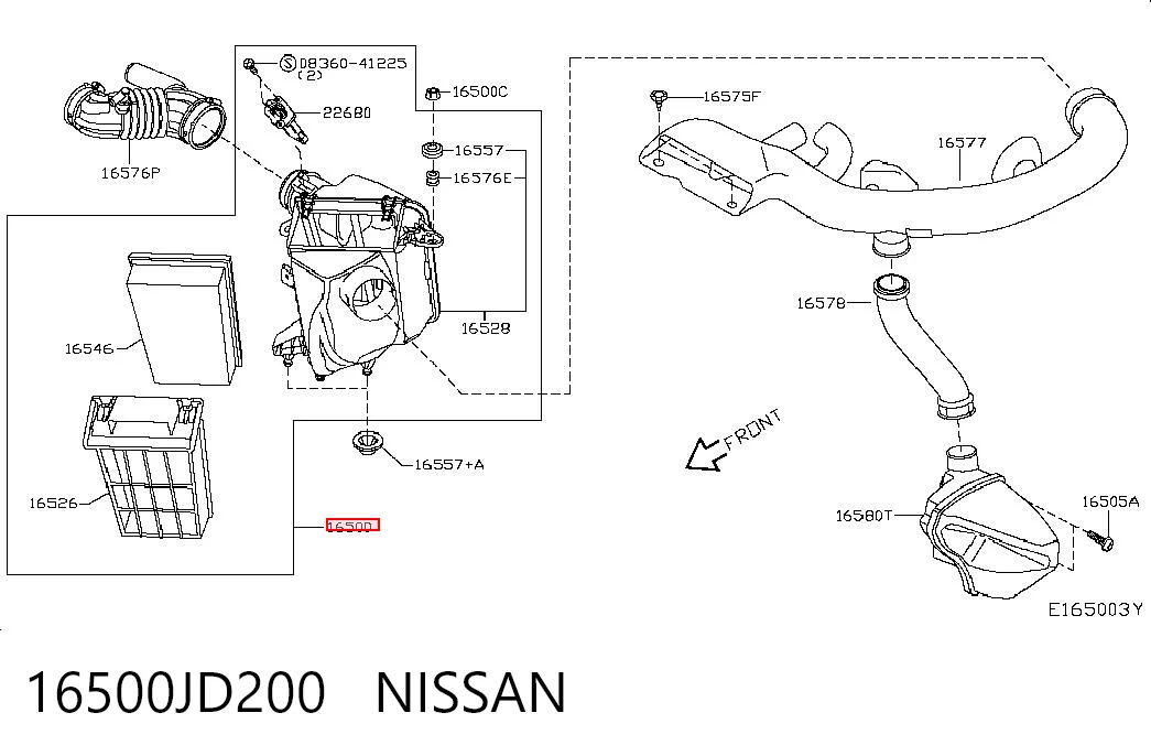 Nissan Qashqai I Hava filtresi Türkiye fiyatı