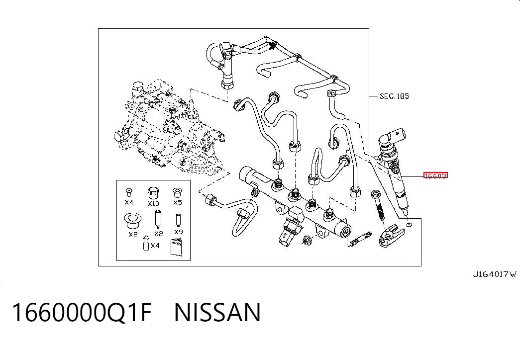 1660000Q1F Nissan/Infiniti