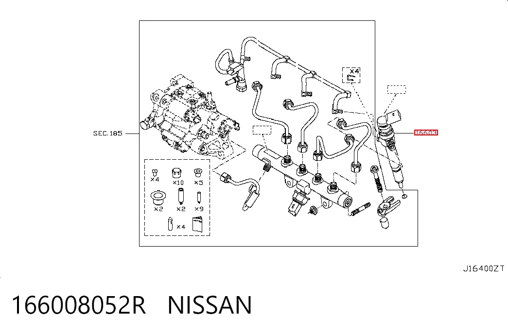 Nissan Qashqai I Enjektör fiyatları