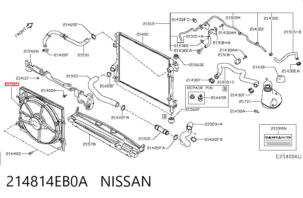 214814EB0A Nissan/Infiniti