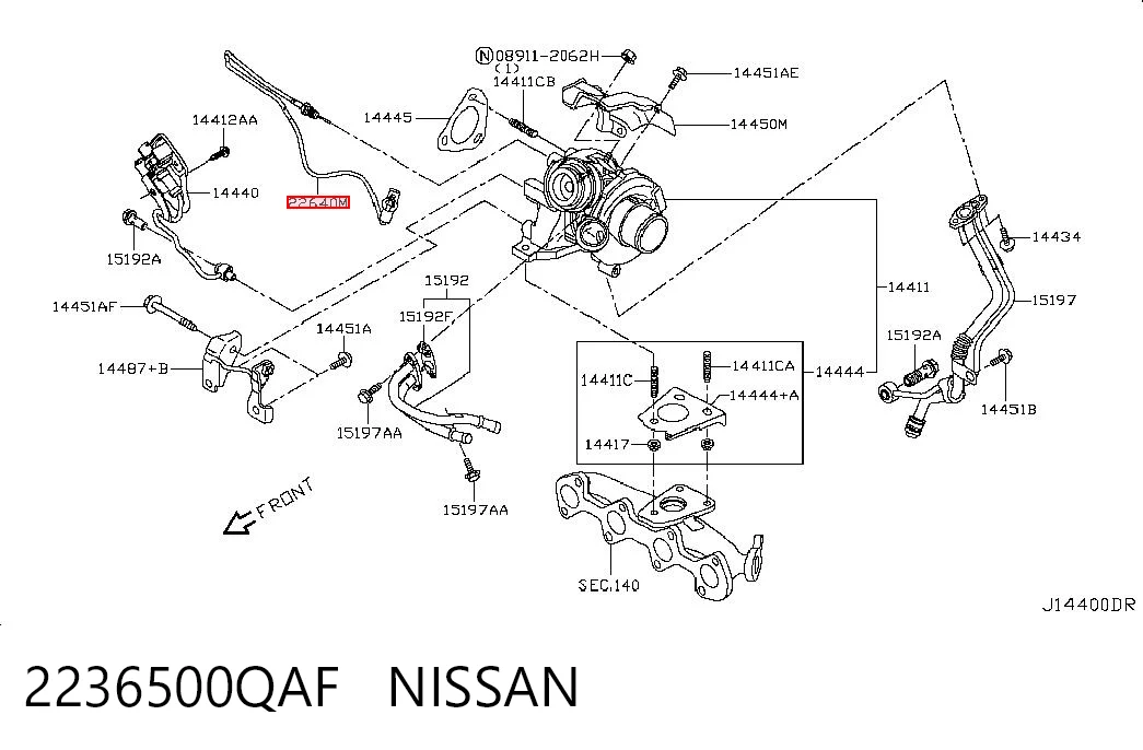 2236500QAF Nissan/Infiniti