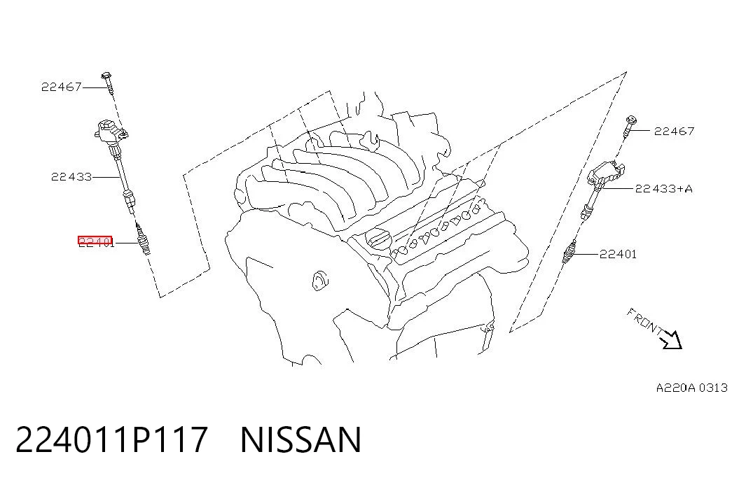 224011P117 Nissan/Infiniti