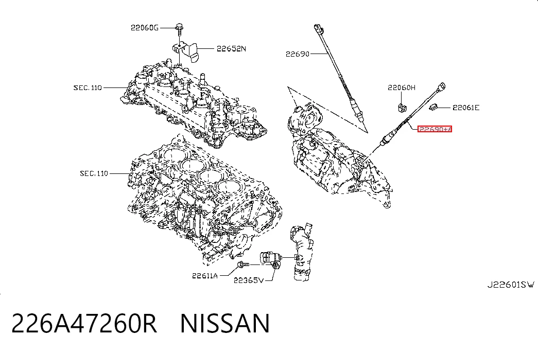 226A47260R Nissan/Infiniti