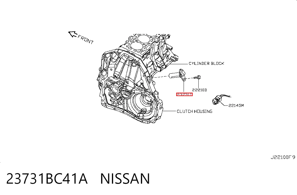 23731BC41A Nissan/Infiniti