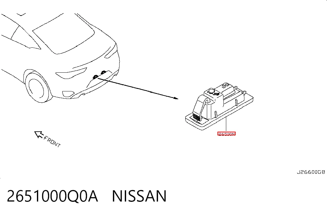 2651000Q0A Nissan/Infiniti