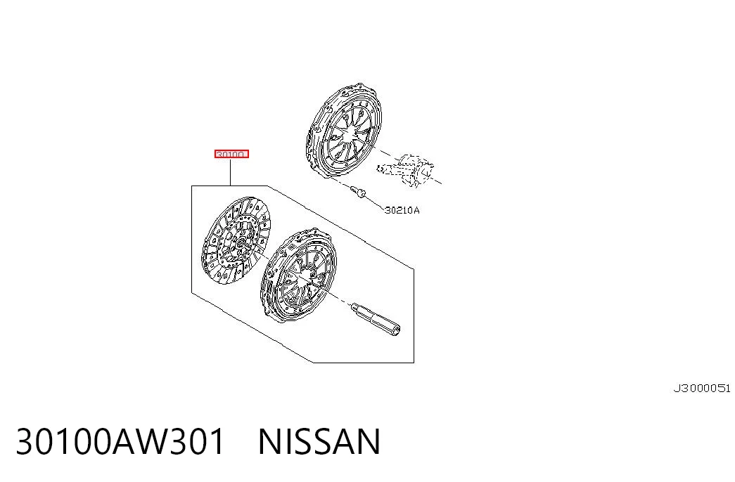 30100AW301 Nissan/Infiniti