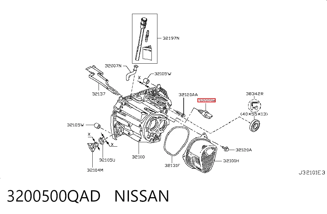 3200500QAD Nissan/Infiniti