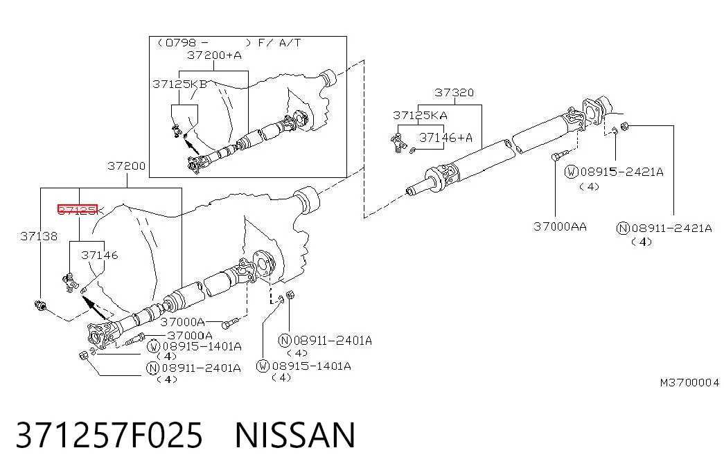 371257F025 Nissan/Infiniti
